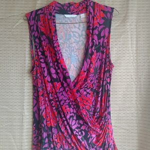 Fun Colorful Sleeveless Top